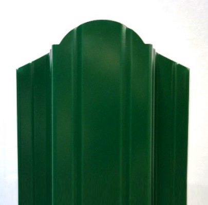 Евроштакетник 103х1500 зеленый мох